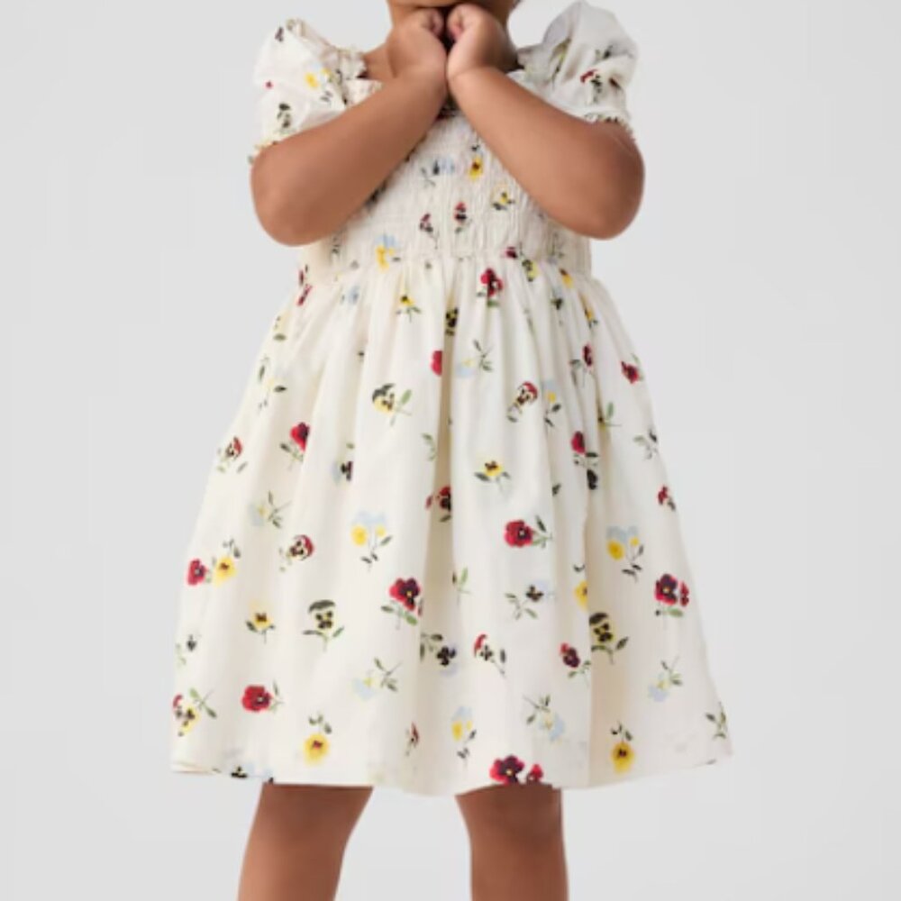 Gap × DÔEN Baby Smocked Dress - Size 5Y